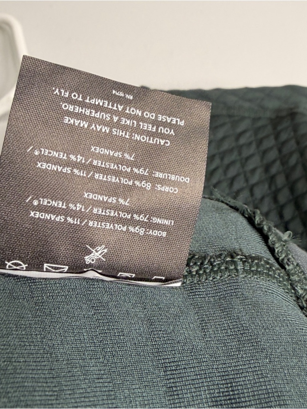 NOBULL Forest Green Waffle-Knit Crewneck Sweater Small - Picture 6 of 8
